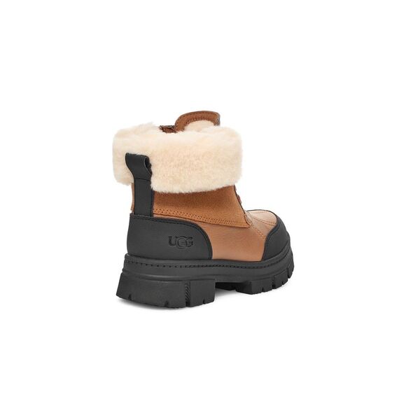 UGG NWT Ashton Addie Leather/Wool Boots Chestnut Youth Toddler Size 9 - Picture 5 of 9